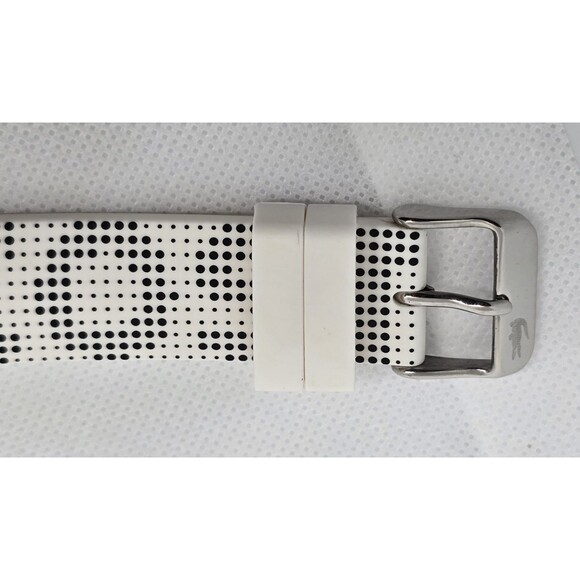Women\'s Lacoste Trendy White Black Dots Poly Band Watch LC.46.1.29.2224 12 main image 5